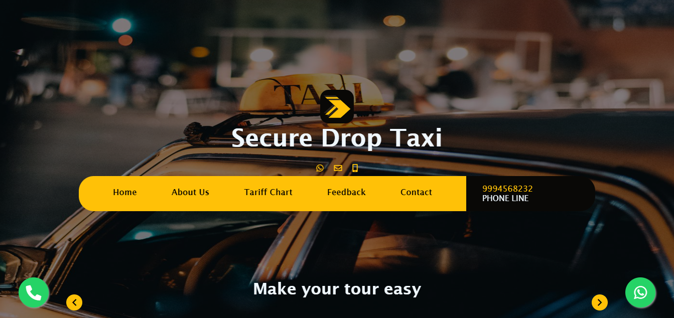 secure drop taxi